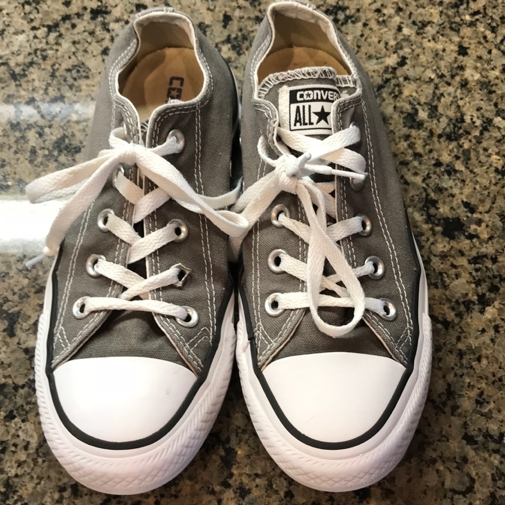 Gray All-Star Converse